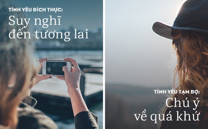 8 sự khác biệt giữa tình yêu đích thực và tình yêu tạm bợ