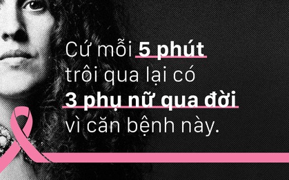 Ung thư vú - những con số khiến bạn giật mình