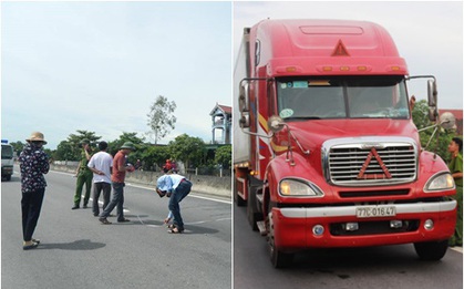 Đưa tài xế container hất văng CSGT tới hiện trường thực nghiệm điều tra