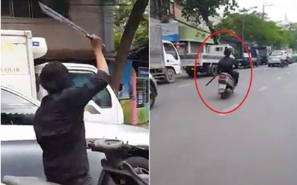 "Hiệp khách giang hồ" vác mã tấu đi chém rụng gương hàng chục xe hơi ở Sài Gòn sẽ bị xử lý hình sự?