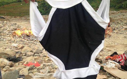 Tặng bikini cho người dân vùng lũ - Câu chuyện "của cho không bằng cách cho" vẫn còn phải nói mãi