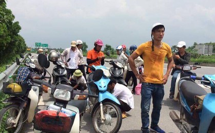 Tài xế làm rơi đinh trên cao tốc Hà Nội - Bắc Giang khiến hàng trăm xe thủng xăm xin lỗi người dân