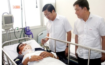 Vụ chiến sĩ PCCC hy sinh khi làm nhiệm vụ: 2 đồng nghiệp bị chấn thương cột sống cổ, gãy xương đùi