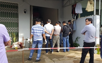 Giết người tình hơn 13 tuổi sau đó ôm bình gas cố thủ