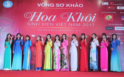 Hoa khôi Sinh viên nóng lên từng giờ khi bắt đầu vòng sơ khảo