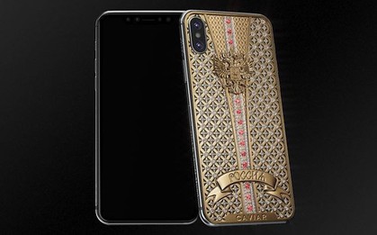 Mục sở thị siêu iPhone X đính 344 viên kim cương có giá hơn 900 triệu đồng