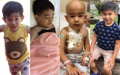 Phát hiện con trai mắc bệnh ung thư máu chỉ từ những triệu chứng ho, sốt thông thường
