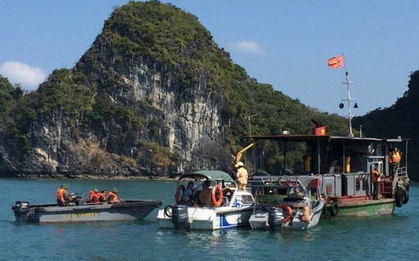 Tìm thấy thi thể khách nước ngoài rơi xuống biển Hạ Long, có tạ buộc ở chân