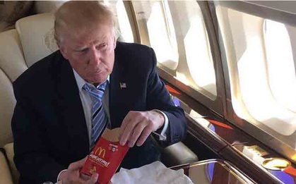 Hé lộ nguyên nhân Trump "nghiện" đồ ăn nhanh