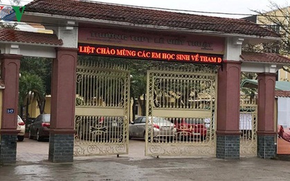 Kỷ luật cảnh cáo giám thị bị tố “ăn cắp chất xám” ở Nghệ An