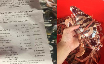 Khách ăn ghẹ 1 triệu đồng/kg ở Sầm Sơn: "Cô gái đăng ảnh nhằm mục đích sống ảo"