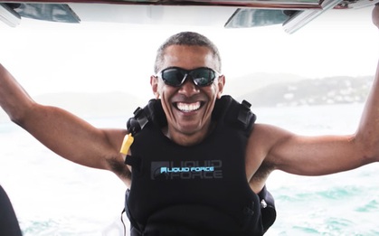 Hậu Nhà Trắng, ông Obama thảnh thơi chu du