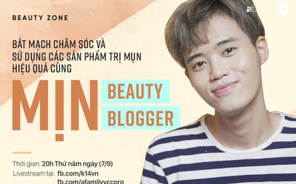 Gặp chàng Mịn để nghe tư vấn về da mụn, và cách lựa chọn sản phẩm phù hợp