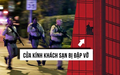 Chuông báo cháy "tố cáo" vị trí của tay súng đang lẩn trốn giữa 3.309 căn phòng khách sạn