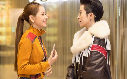 Sau thị phi, Chi Pu rạng rỡ bên Gil Lê ngày khai trương Coach