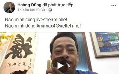 Dàn diễn viên "Người phán xử" rủ nhau livestream bằng 4G
