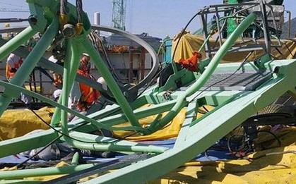 Sập cần cẩu tại Hàn Quốc, cháy chung cư tại Nhật Bản gây nhiều tử vong