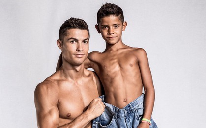 Con trai Ronaldo muốn giành 5 Quả bóng vàng