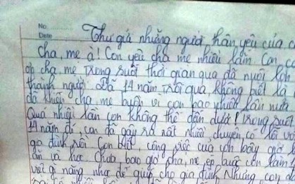 Quặn lòng đọc thư tuyệt mệnh của nữ sinh và bạn tự tử