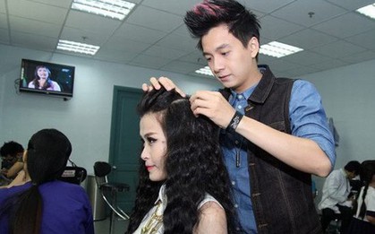 Sinh viên làng ĐH Thủ Đức háo hức trước cơ hội được Ngô Kiến Huy trực tiếp tư vấn về phong cách tóc
