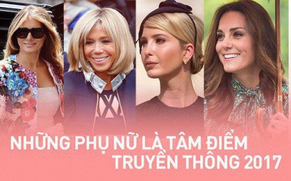 Những người phụ nữ được truyền thông nhắc đến nhiều nhất năm 2017