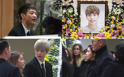 Lễ viếng Jonghyun: Minho cố cười, Key mếu máo khóc, bạn gái cũ Shin Se Kyung bất ngờ đến viếng sau EXO, Wanna One