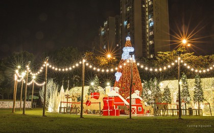 Giáng sinh tuyết trắng cùng ông già Noel lớn nhất Việt Nam tại Ecopark