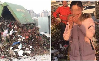 Lỡ tay vứt nhầm nhẫn kim cương vào thùng rác, người phụ nữ vật vã đào 13 tấn rác để tìm kiếm