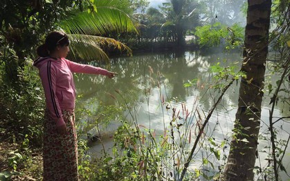 Đồng Nai: Rủ nhau ra ao nước sau nhà chơi và tắm, ba đứa trẻ 5, 3 và 2 tuổi chết đuối thương tâm