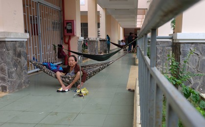 Bão Tembin: Sơ tán hàng trăm hộ dân Cần Giờ đến trường học để trú bão
