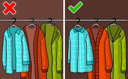 Những kiểu cất quần áo "ai cũng làm" nhưng hóa ra sai bét