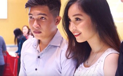 Cùng những cặp đôi trẻ trải nghiệm chọn nhẫn DOJI cho ngày chung đôi