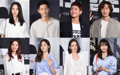 Sự kiện đáng kinh ngạc nhất: Hơn 30 ngôi sao siêu khủng cùng đến ủng hộ Song Joong Ki, còn Song Hye Kyo?