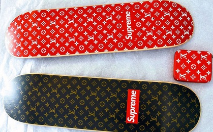 Dù giá tận 1 tỷ 2 nhưng ván trượt Supreme x Louis Vuitton vẫn hot đừng hỏi