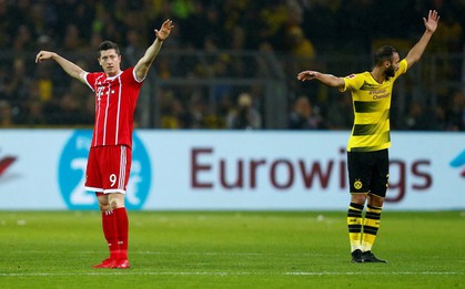 Bayern vùi dập Dortmund trong trận derby nước Đức