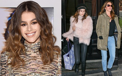15 tuổi, con gái của Cindy Crawford đã đẹp sắc sảo và lấn át cả mẹ