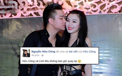 Hữu Công: Không có chuyện tái hợp Linh Miu, tự đăng ảnh tình cảm vì muốn tạo scandal quảng bá phim mới