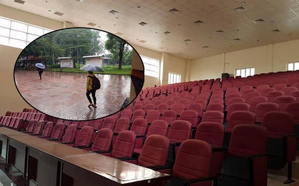 ĐH Nhân văn (TP.HCM): Chuyên gia đội mưa đến buổi chia sẻ, SV chỉ 5 trên tổng 600 người tham gia