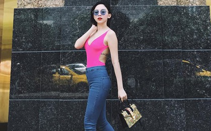 Sau màn bị chê bai phong cách, Tóc Tiên vẫn không ngần ngại diện cả "đồ bơi" ra phố