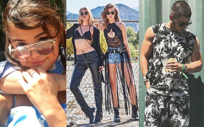 29 bức ảnh Instagram hot nhất của dàn trai đẹp gái xinh Hollywood tại Coachella 2017