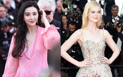 Phạm Băng Băng gây thất vọng, bị Elle Fanning dìm hàng toàn tập tại Cannes!