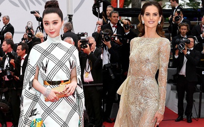 Phạm Băng Băng sang chảnh ngút ngàn, đọ sắc với thiên thần Victoria's Secret trên thảm đỏ Cannes