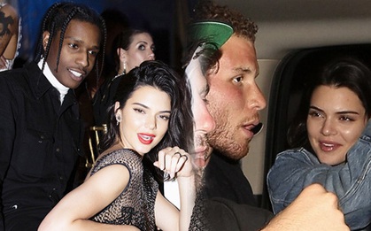 Một tay bắt hai cá, Kendall Jenner vừa yêu rapper lại vừa hẹn hò siêu sao bóng rổ