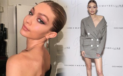 Gigi Hadid khoe vai trần chân thon, hút mọi ánh nhìn với vẻ đẹp ngày càng sắc sảo