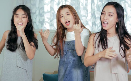 Weather Girls: Han Sara tơi tả khi chơi "Hoàng hậu nương nương"