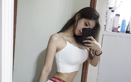 Cô bạn xinh đẹp Hàn Quốc gây chú ý với vòng 1 đẫy đà bị nghi đã PTTM