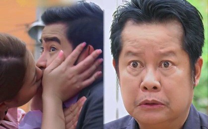 "Bố là tất cả": Bị nghi cặp kè với Hoàng Sơn, Ngọc Lan đành "hôn bừa" Thanh Bình để minh oan