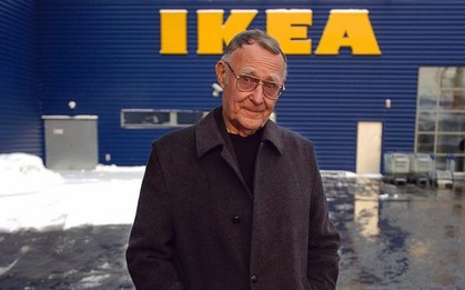 Người sáng lập 'đế chế' IKEA Ingvar Kamprad qua đời ở tuổi 91