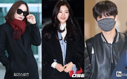 "Nữ thần sắc đẹp thế hệ mới" Jung Chae Yeon rạng rỡ sang Việt Nam, Krystal sang chảnh bên Park Bo Gum