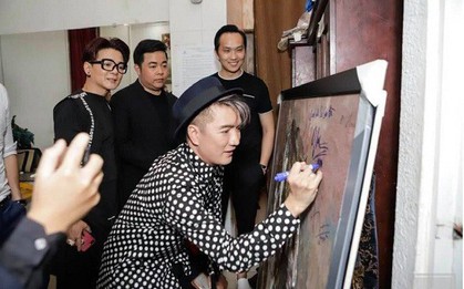 Bị chỉ trích dữ dội vì ký tên lên tranh quý đấu giá, Đàm Vĩnh Hưng lên tiếng